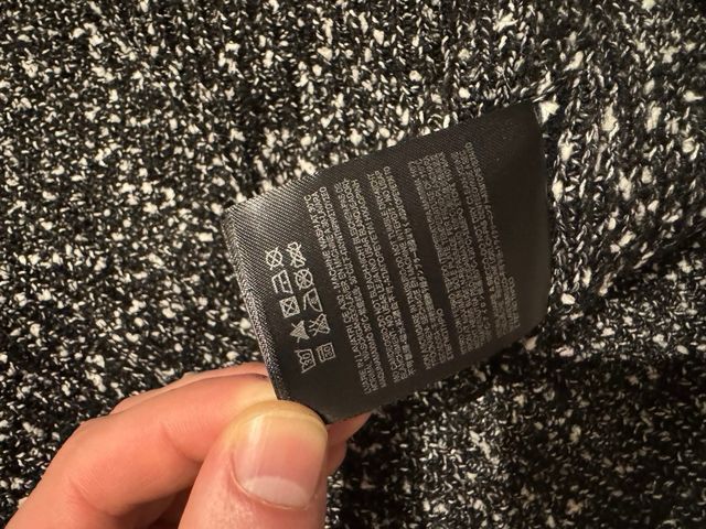 Jersey Saint Laurent YSL Negro Lana