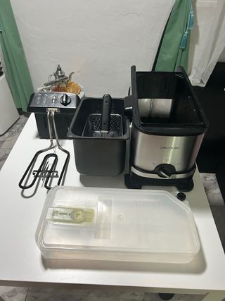 Freidora Eléctrica de aceite Cecote