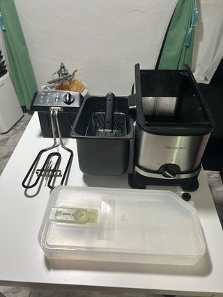 Freidora Eléctrica de aceite Cecote