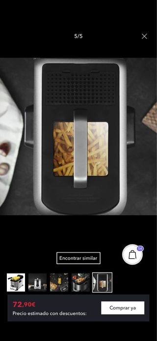 Freidora Eléctrica de aceite Cecote