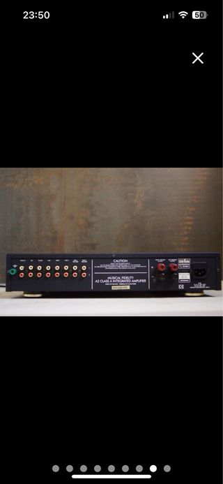 Musical Fidelity A2 Amplificador Clase A Negro