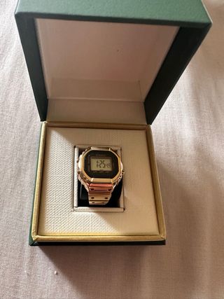 Anillo Reloj Casio CRW-001G-9 Dorado
