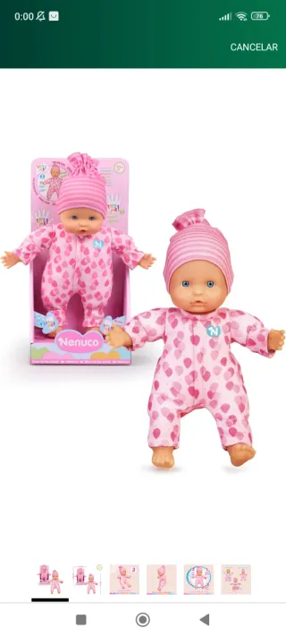 Nenuco Bebé Blandito Interactivo con Sonidos