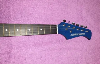 Guitarra Eléctrica Infantil Azul