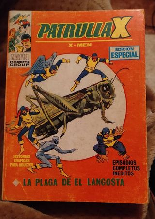 PATRULLA X X-MEN LA PLAGA DE EL LANGOSTA VÉRTICE