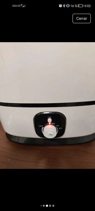 Humidificador ultrasonico 6 litros
