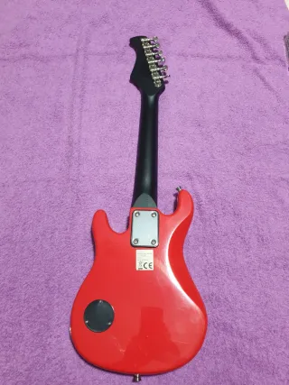 Guitarra Eléctrica Infantil Roja