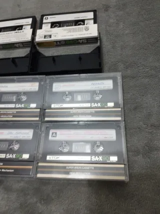 Lote 8 Cintas TDK Cromo cassette