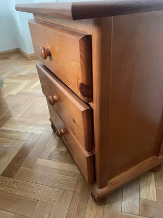 Cabeceros madera cama 90cm(opción mesilla a juego)