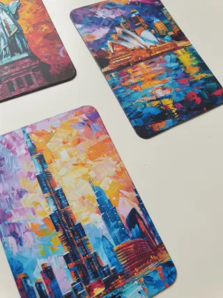 3 Imanes Decorativos Viajes