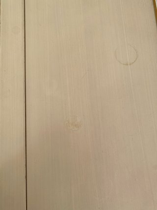 Cómoda madera blanca con 6 cajones