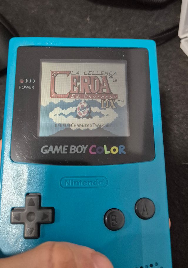 Console Game Boy Color Turchese con giochi