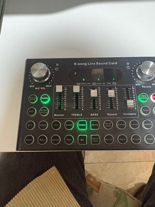 Tarjeta de Sonido K-song Live