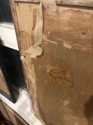 pareja de cuadros comprados en Francia