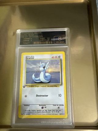 Carta Pokémon Dratini 26/102 Base Set 1st Edition