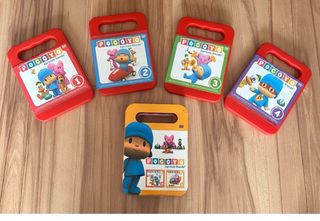 5 DVDs Pocoyó Aprende Riendo