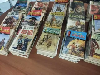 Lote de 300 novelas Western - Estefanía