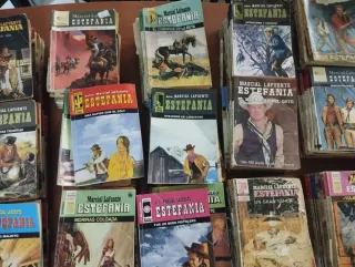 Lote de 300 novelas Western - Estefanía