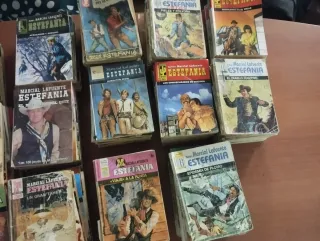 Lote de 300 novelas Western - Estefanía