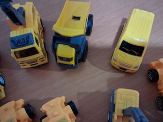 Lote camiones construcción juguete