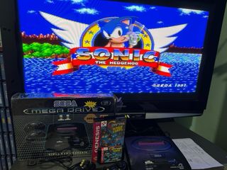 Sega Mega Drive II Nueva + juegos