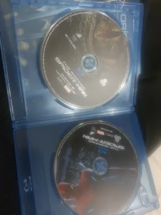 Lote Blu-ray: Lobezno, Spiderman, Tomb Raider