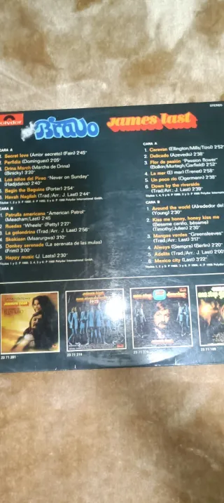 Disco Vinilo Bravo James Last