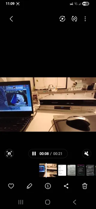 Philips VCR VHS Hi-Fi 6 Cabezas