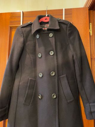 Abrigo paño/lana Massimo Dutti Talla S
