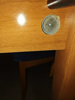 Mesa de comedor de madera extensible