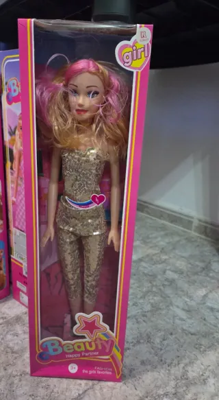 Muñeca Beauty Happy Partner 60cm vestido a elegir