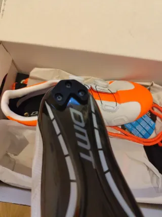 Zapatillas DMT R1 Summer Blancas/Naranja