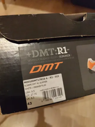 Zapatillas DMT R1 Summer Blancas/Naranja