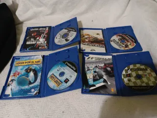 Lote 3 Juegos PS2: F1 2003, Guitar Hero II, Battle