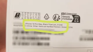 iPhone 16 Pro Max 512 GB Precintado