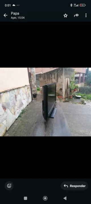 Televisión Sony Bravia Negra