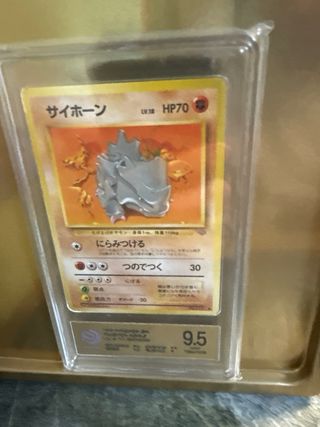 Carta Pokémon Rhyhorn 111 PSA 9.5