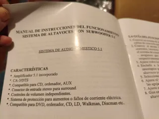 Home cinema SOGO 1200W Digital