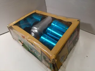 JUGUETE con Juego Coctelería Antiguo Metálico .