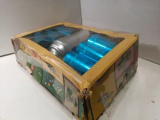 JUGUETE con Juego Coctelería Antiguo Metálico .