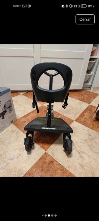 Patinete con sillin para silla de paseo