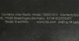 Portátil Gaming HP Omen 15.