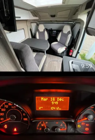 Autocaravana camper chausson compacta 2024