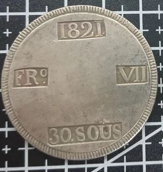 1821 ESPAÑA MONEDA ANTIGUA DE COLECCIÓN