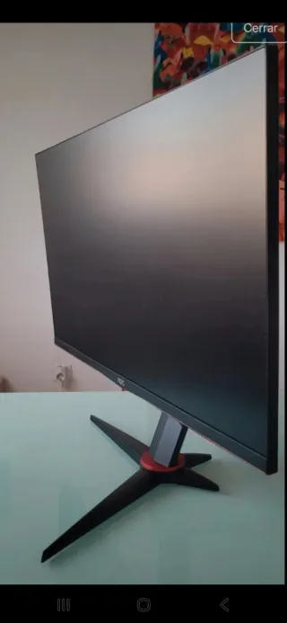 Monitor AOC Negro y Rojo