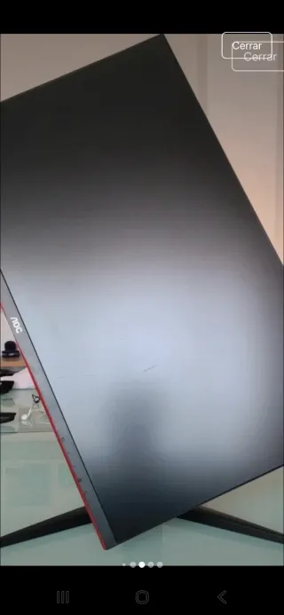 Monitor AOC Negro y Rojo