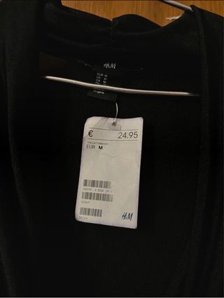 Vestido H&M Negro Talla M