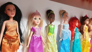 7 Muñecas Princesas Disney