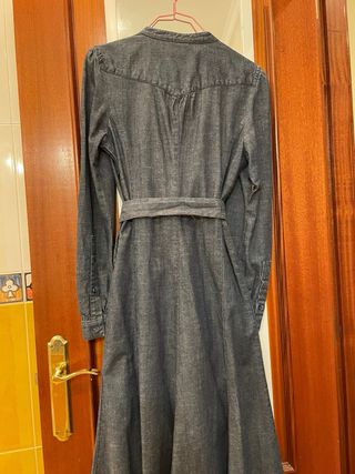Vestido vaquero Zara Talla M