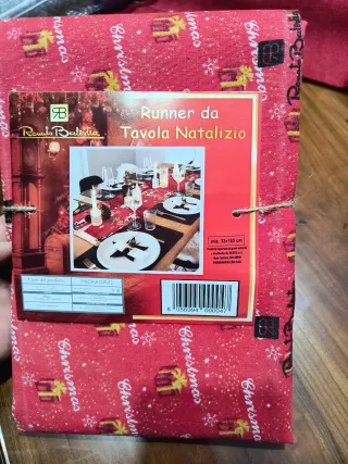 Runner Tavola Natalizio Renato Balestra